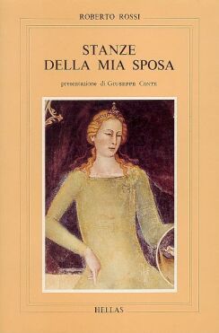 Prima di copertina del volume Stanze della mia sposa di Roberto Rossi Testa, riproducente La Glorificazione della Teologia di Andrea Di Bonaiuto (sec. XIV)